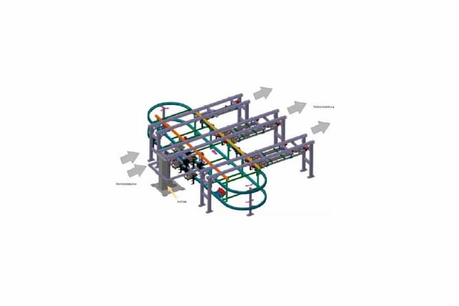 esteira transportadora industrial