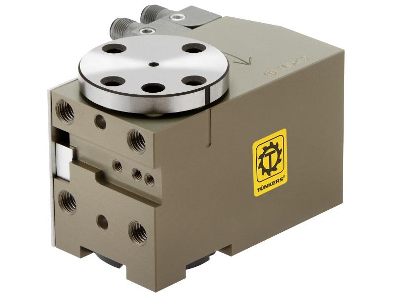 Atuador rotativo pneumático RT 4-C da Tünkers.