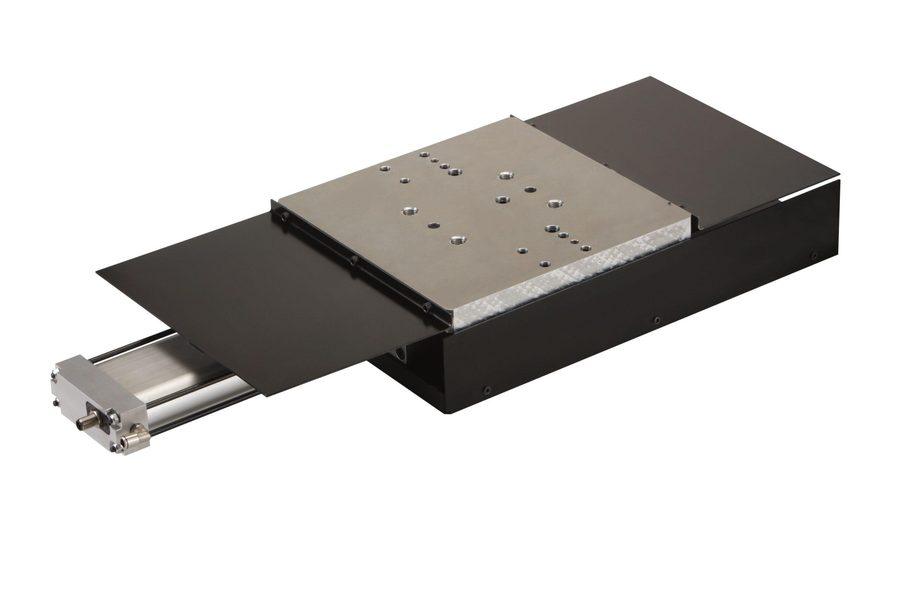 Atuador pneumático LE 100200 da Tünkers para automação industrial.