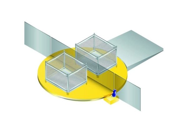 Mesa indexadora Sistema de Troca de Paletes. Nossa mesa giratória para a indexação e troca de paletes.